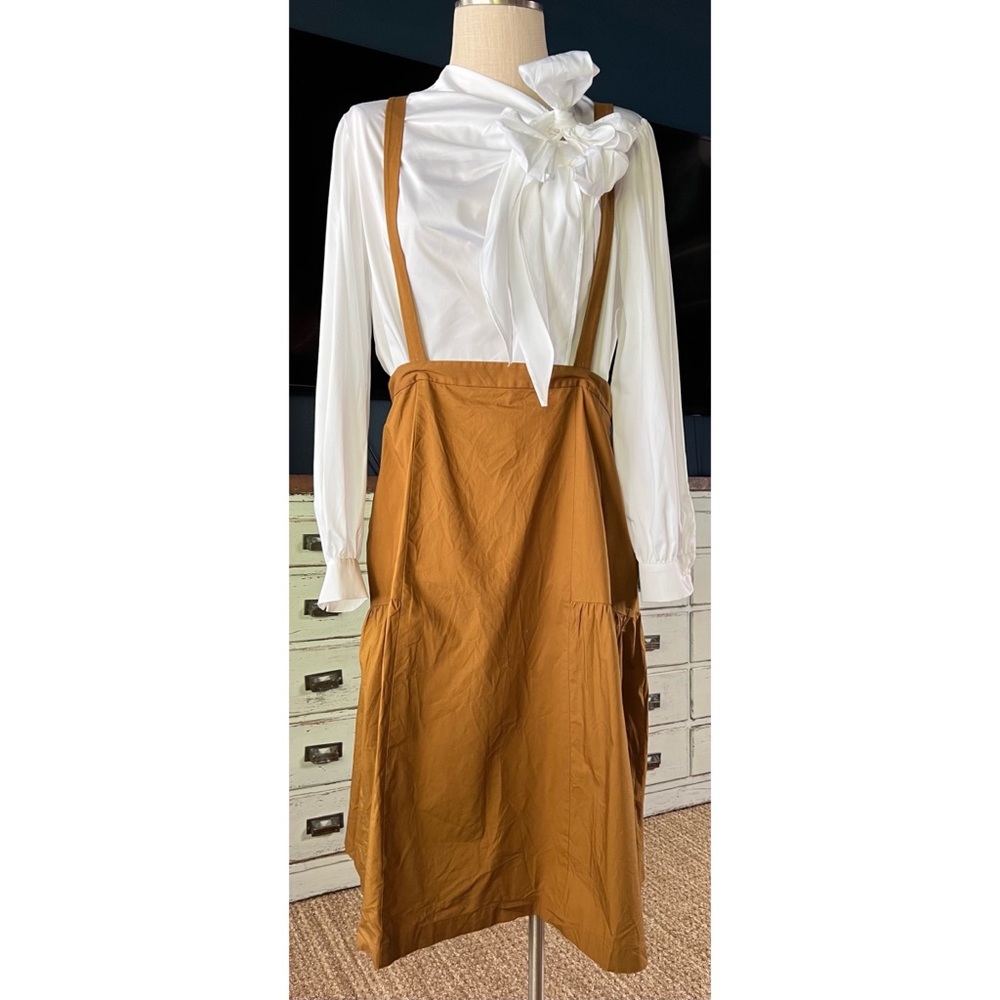 Anthropologie Maeve Poplin White Blouse M - Picture 10 of 14